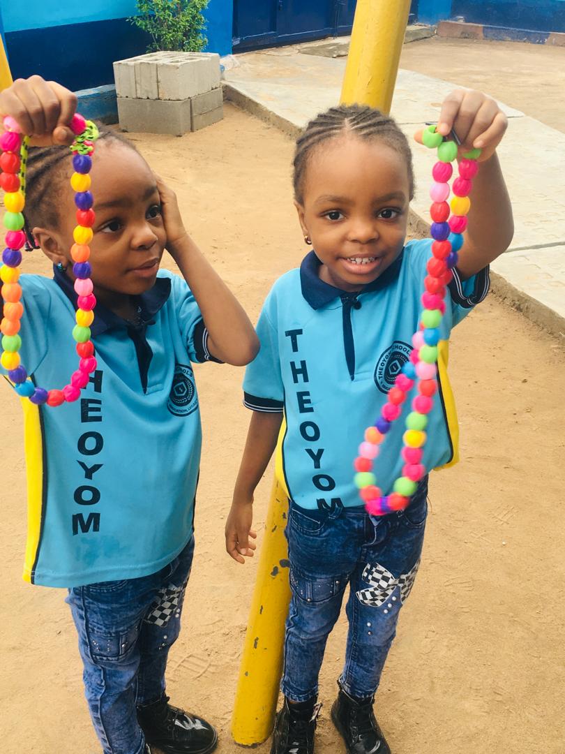 Nursery Class Pupils Playing